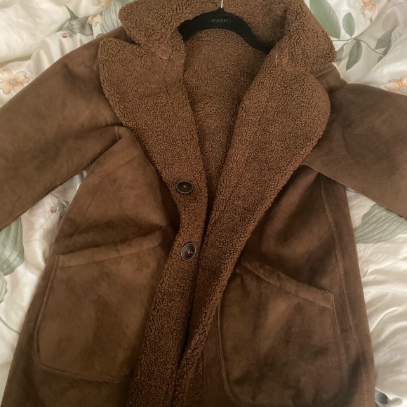 zara kids teddy coat